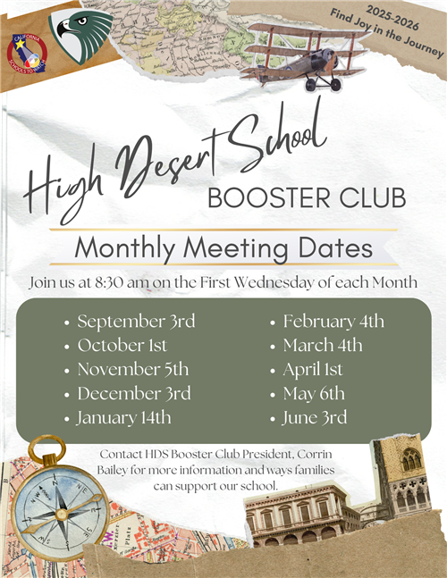 Booster Club Meetings